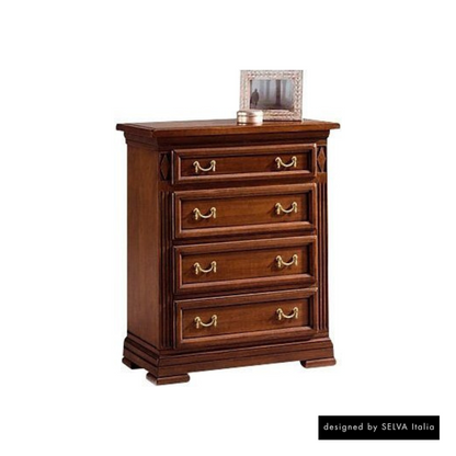 Kommode <Villa Borghese> Modell 5370, nussbaumfarbig antik