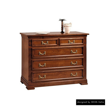 Kommode <Villa Borghese> Modell 5373, nussbaumfarbig antik