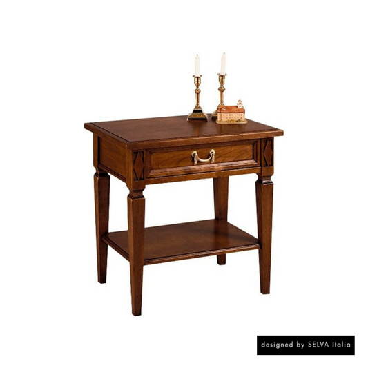 Beistelltisch <Villa Borghese> Modell 5374, nussbaumfarbig antik