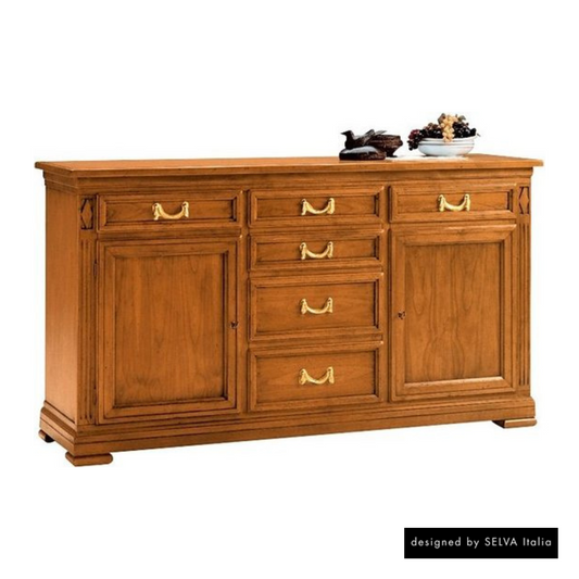 Sideboard <Villa Borghese> Modell 7370, kirschbaumfarbig