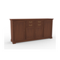 Sideboard <Villa Borghese> Modell 7371, nussbaumfarbig antik