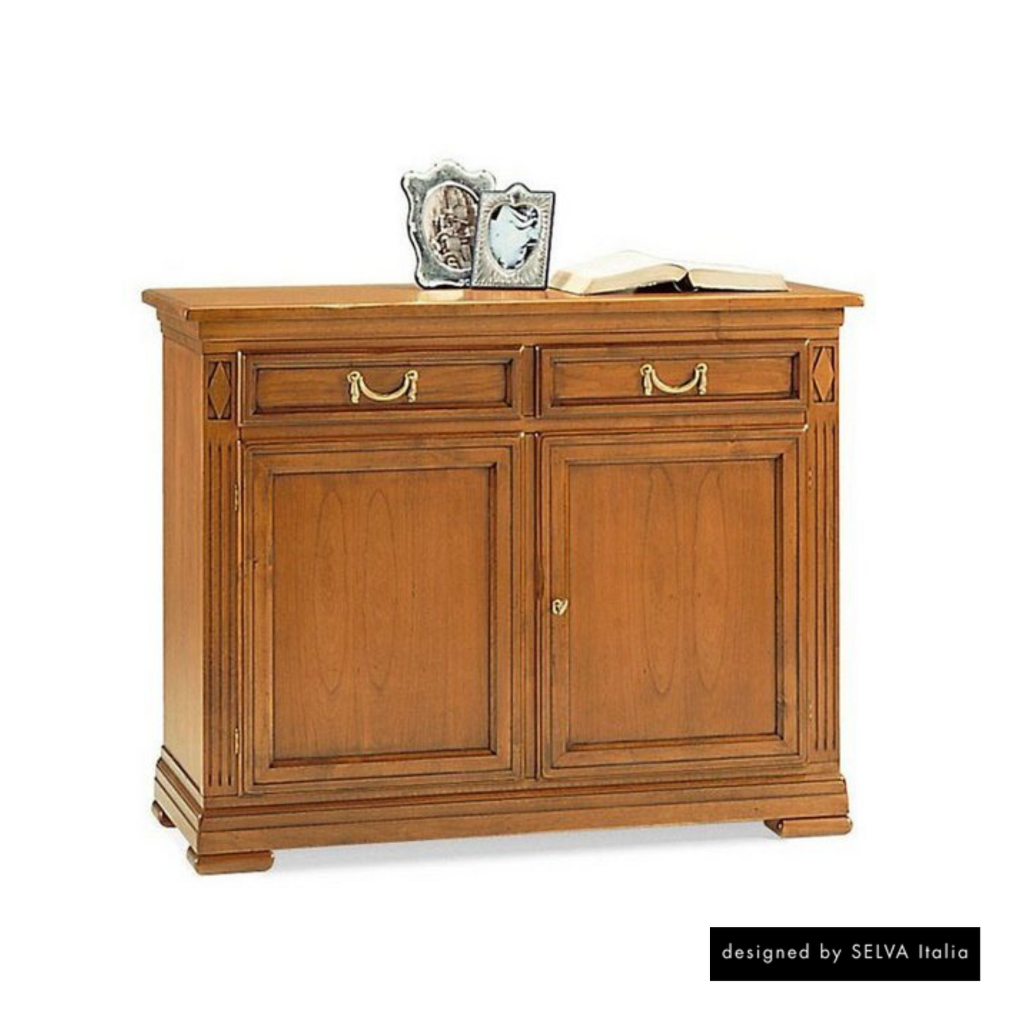 Sideboard <Villa Borghese> Modell 7380, Französisch kirschbaumfarbig antik