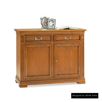 Sideboard <Villa Borghese> Modell 7380, kirschbaumfarbig antik mit Gebrauchsspuren