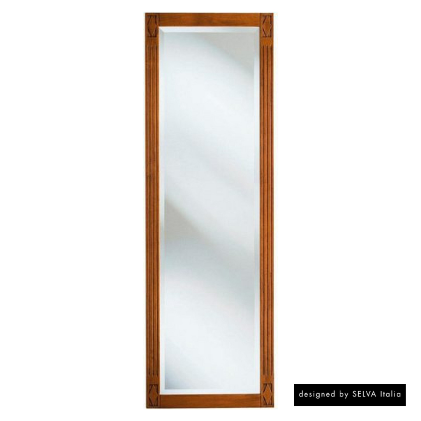 Wandspiegel <Villa Borghese> Modell 9371, kirschbaumfarbig antik