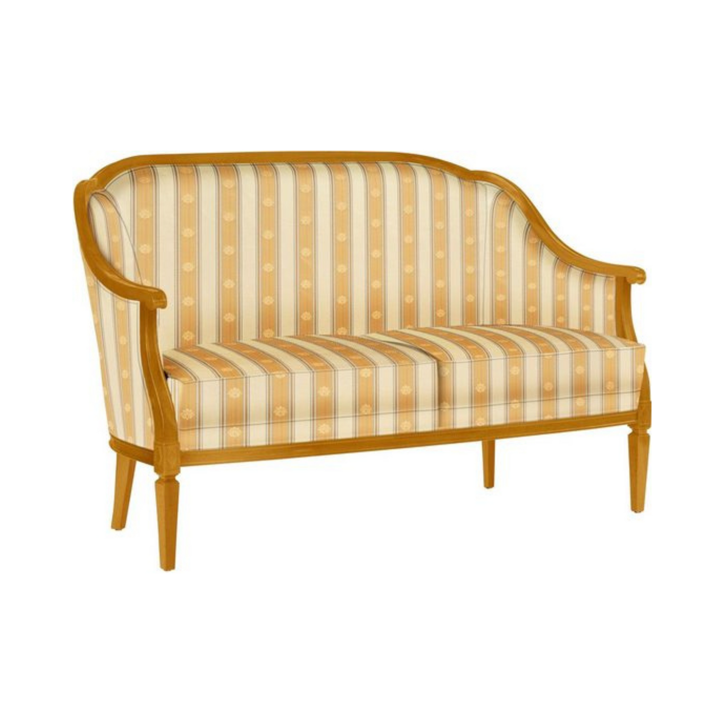 Sofa <Villa Borghese> Modell 1375, kirschbaumfarbig antik