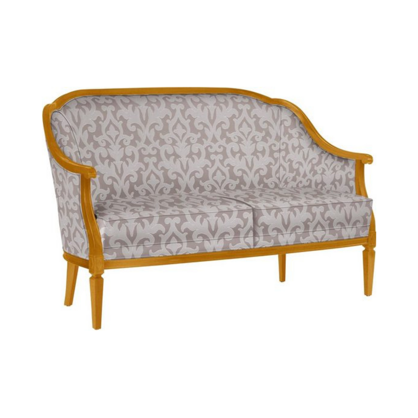 Sofa <Villa Borghese> Modell 1375, kirschbaumfarbig antik