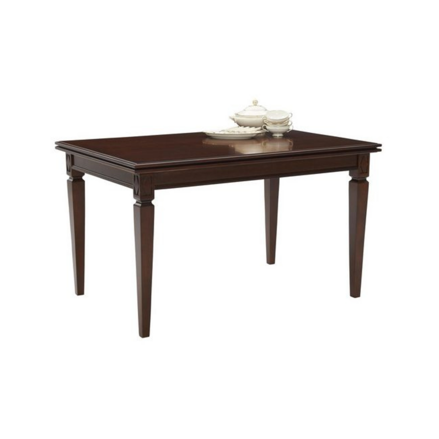Esstisch <Villa Borghese> Modell 3374, nussbaumfarbig antik